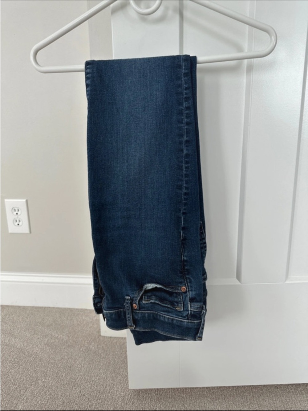 Classic Women's Baby boot Dark Blue Jeans